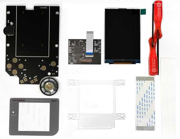 Game Boy Original DMG V5 PRO IPS Mod Kit
