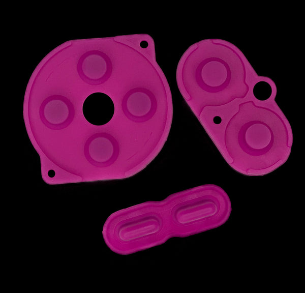 Game Boy Pocket Rubber Button Pads