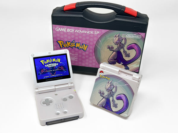 Game Boy Advance SP IPS Mod Console