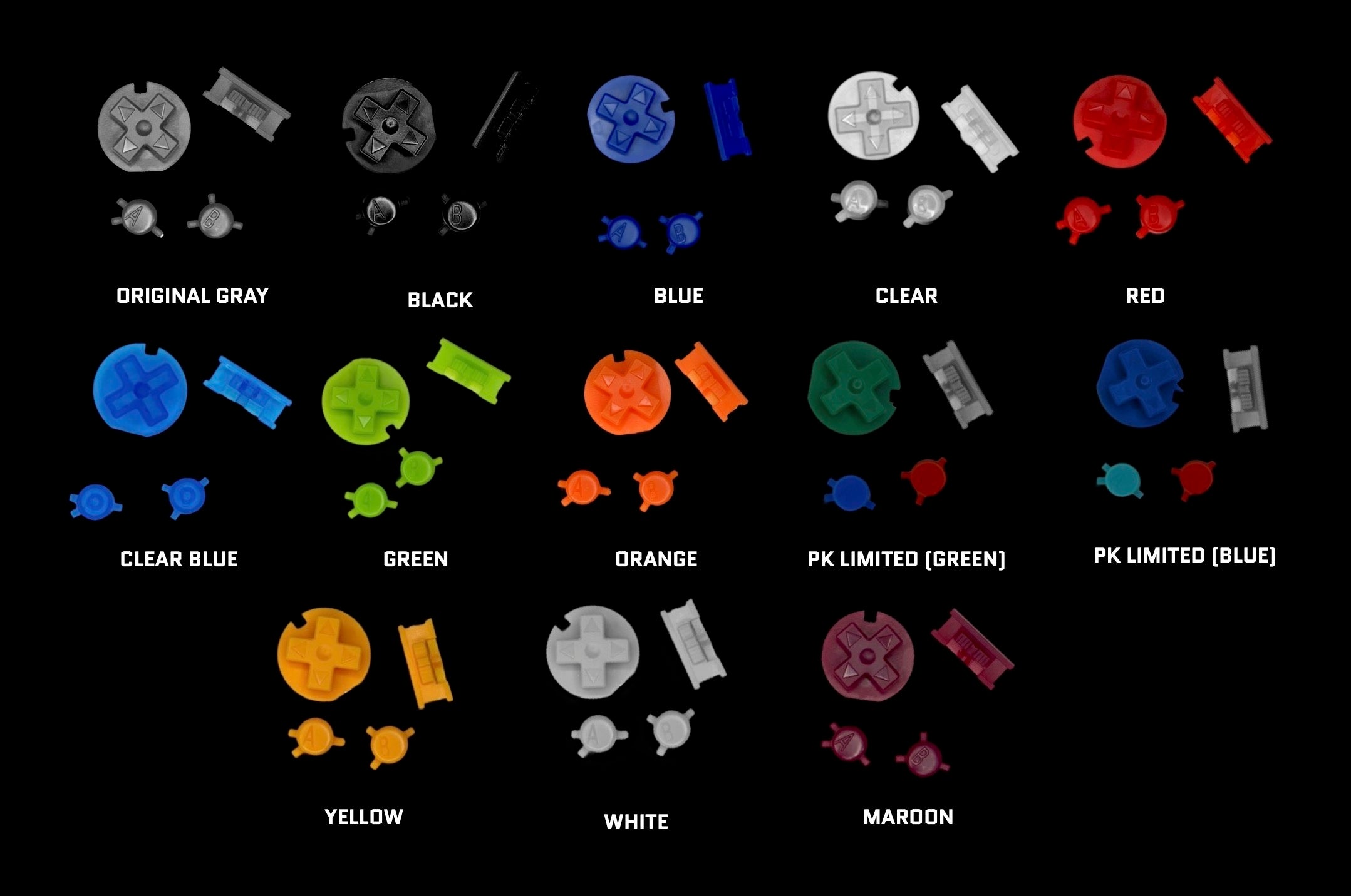 Game Boy Color AMOLED Full Mod Kit
