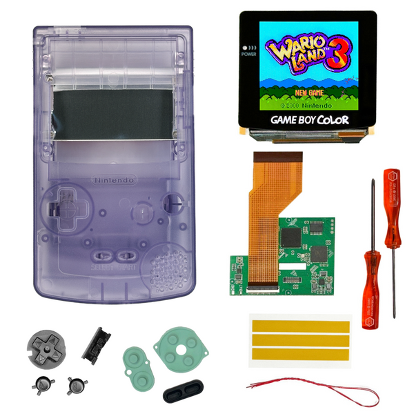 Game Boy Color AMOLED Full Mod Kit