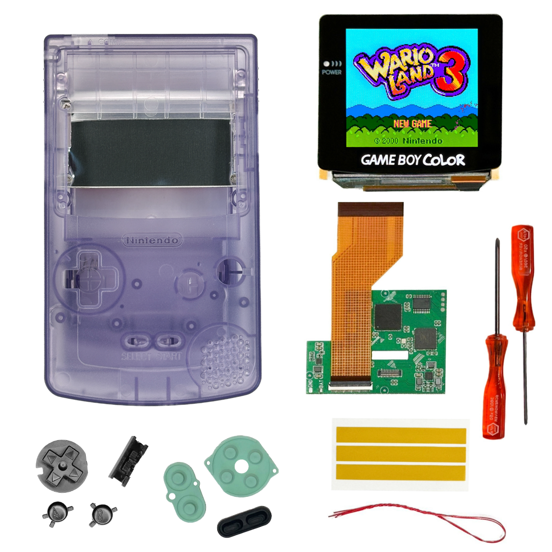 Game Boy Color AMOLED Full Mod Kit
