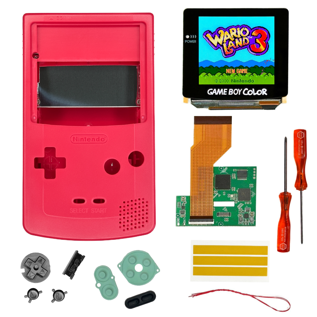 Game Boy Color AMOLED Full Mod Kit