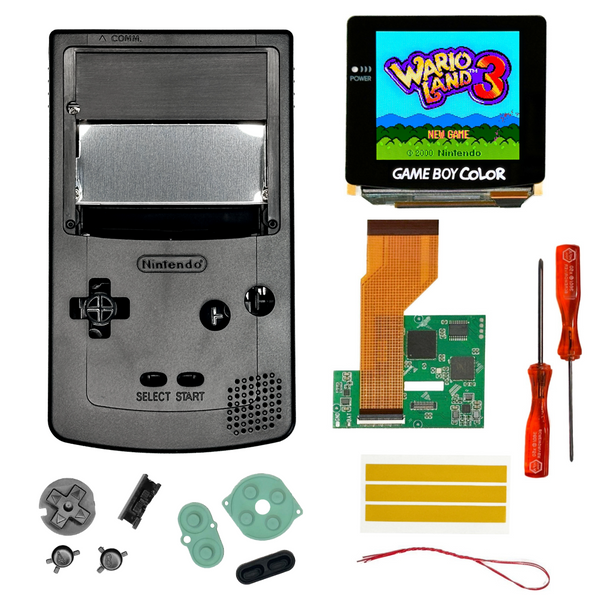 Game Boy Color AMOLED Full Mod Kit