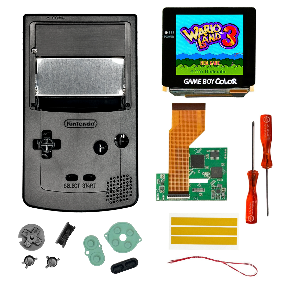 Game Boy Color AMOLED Full Mod Kit