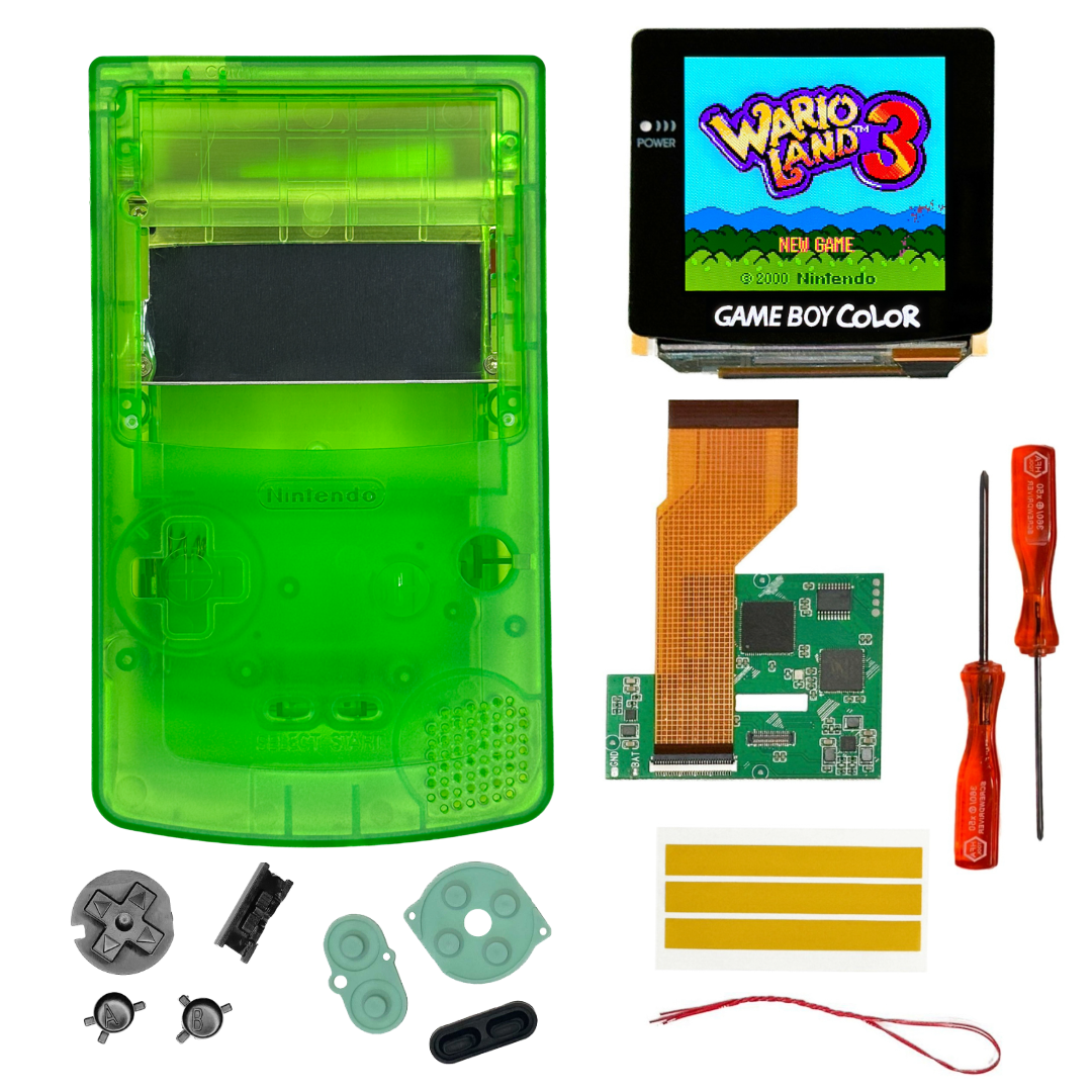 Game Boy Color AMOLED Full Mod Kit