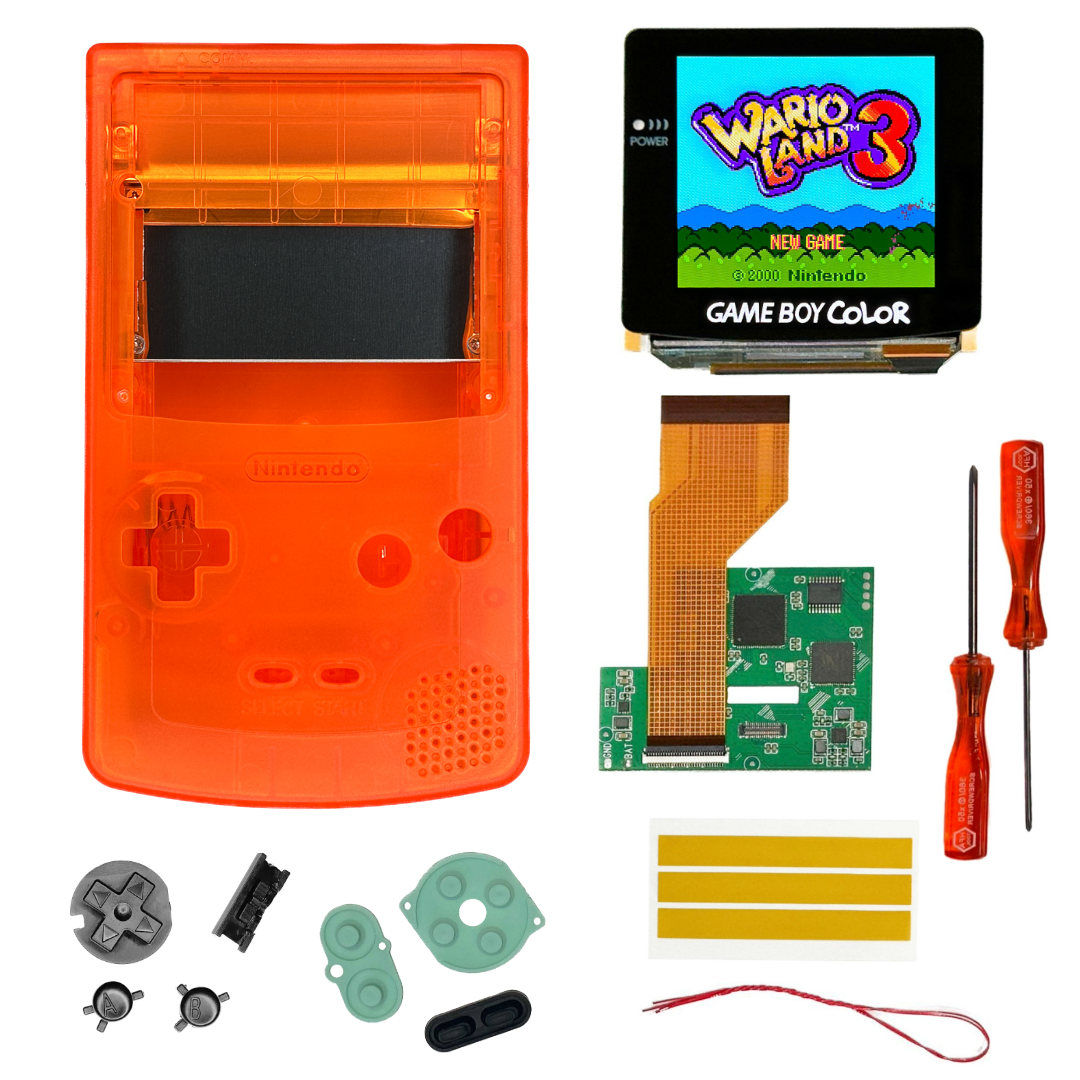 Game Boy Color AMOLED Full Mod Kit