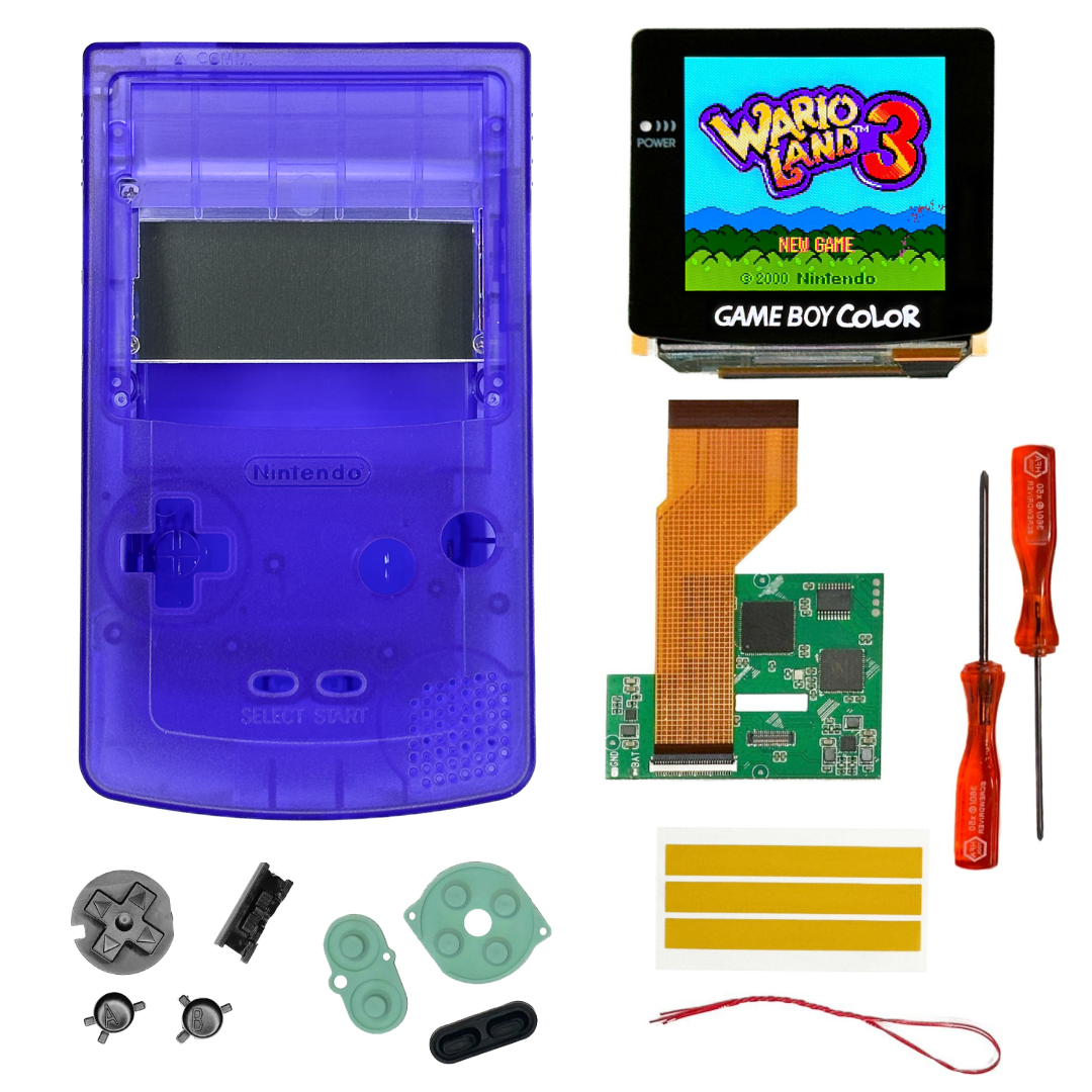 Game Boy Color AMOLED Full Mod Kit