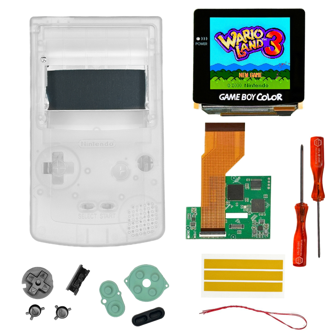 Game Boy Color AMOLED Full Mod Kit