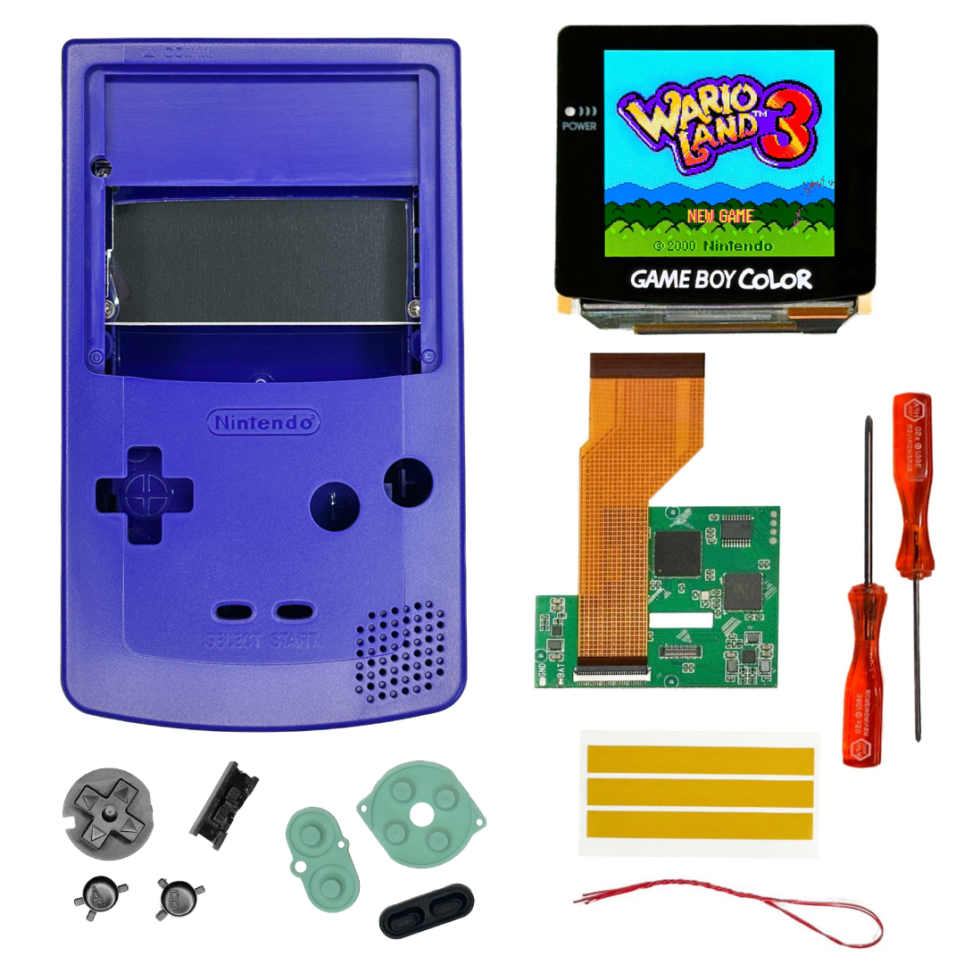 Game Boy Color AMOLED Full Mod Kit