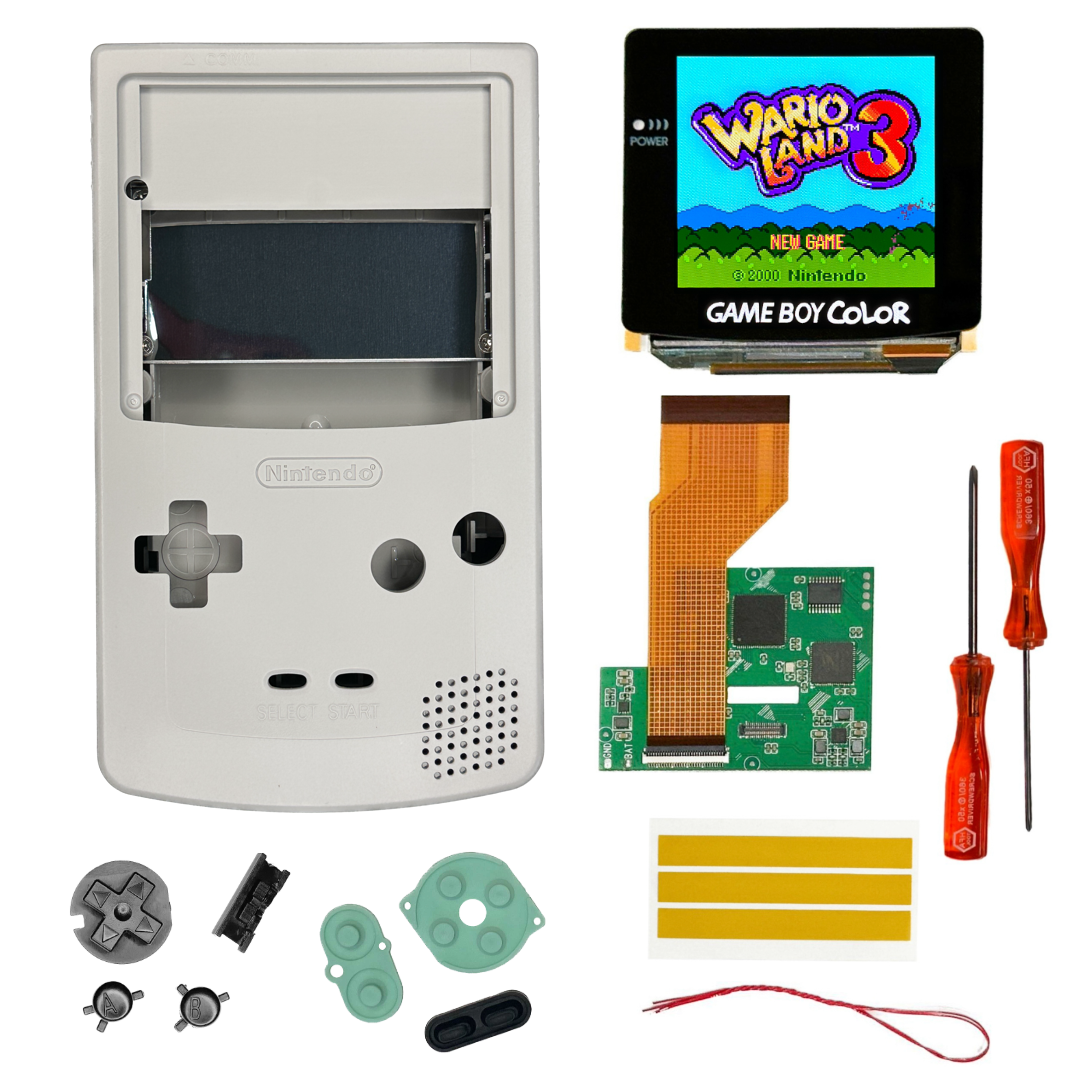 Game Boy Color AMOLED Full Mod Kit