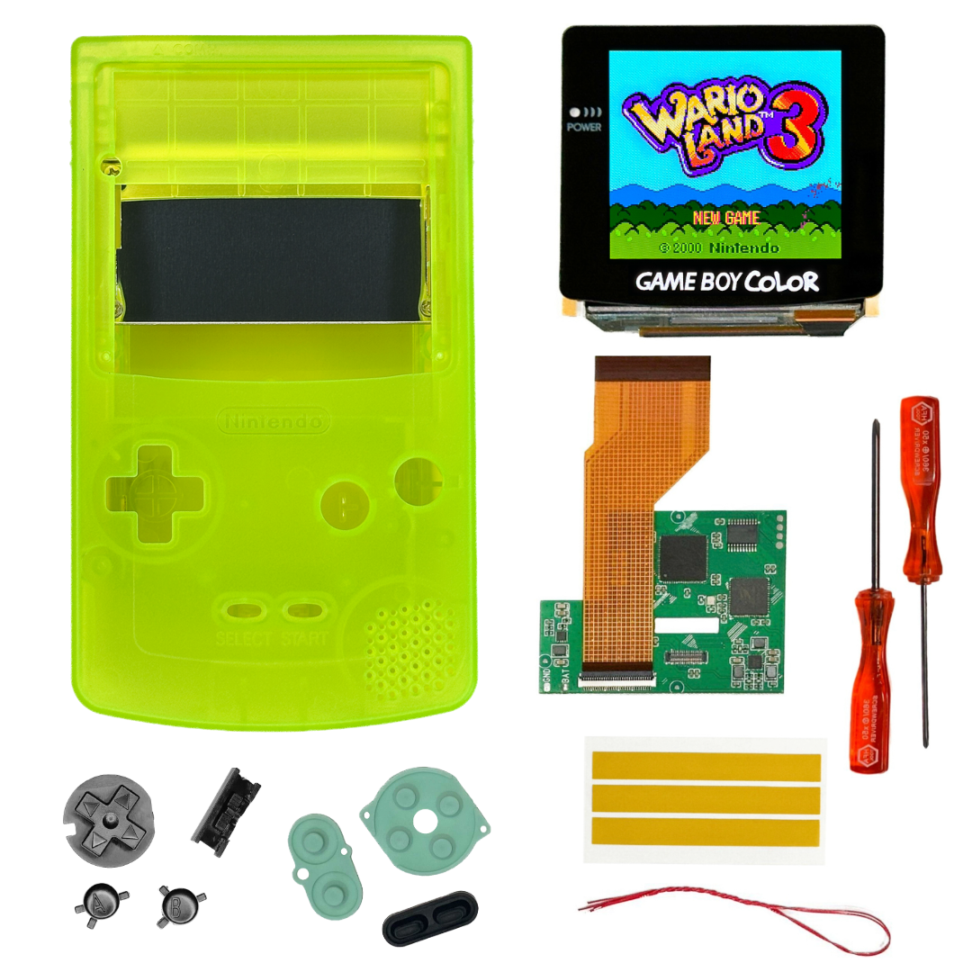 Game Boy Color AMOLED Full Mod Kit