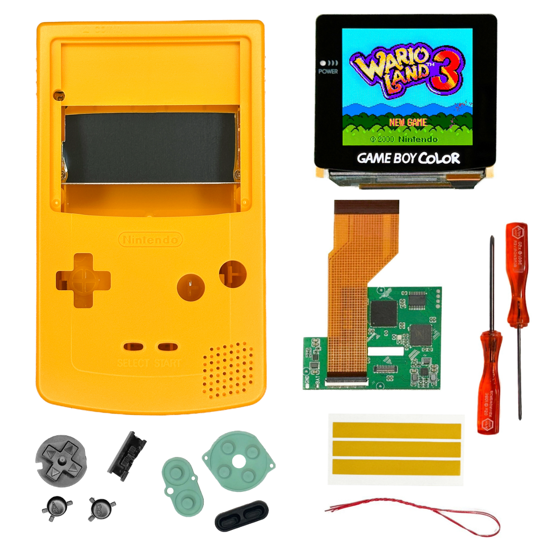 Game Boy Color AMOLED Full Mod Kit