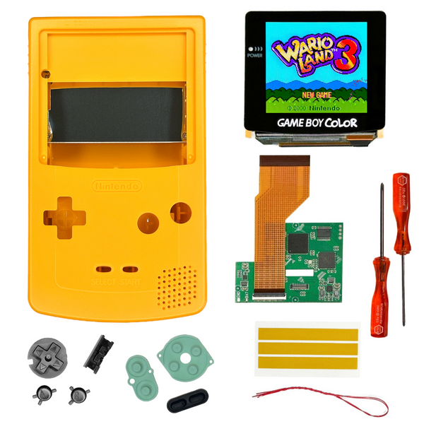 Game Boy Color AMOLED Full Mod Kit